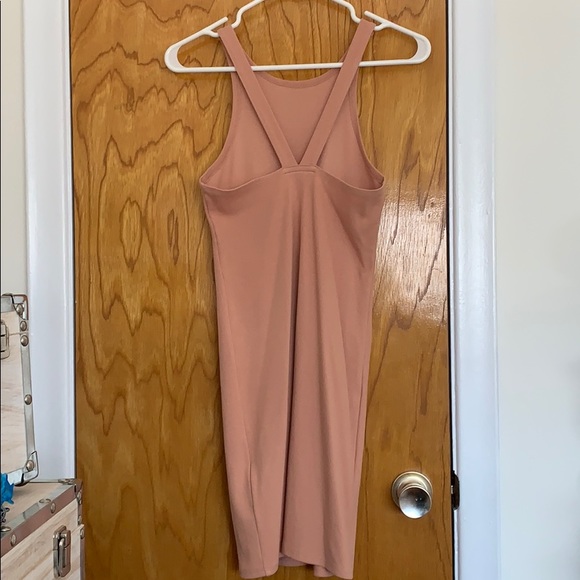 Forever 21 // NWOT bodycon dress dusty pink - Picture 2 of 6
